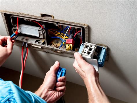 broken junction box|junction box replacement.